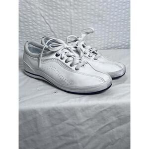 Keds Women's Spirit White Casual Leather Sneaker Shoe Size 6 Loafer Oxford